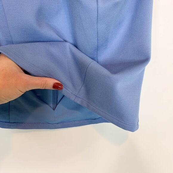 NWT SUNDAY IN BROOKLYN asymmetrical cut-out top blue boho 2850 - Picture 5 of 9